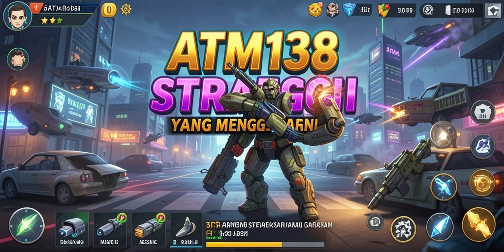 Screenshot utama menampilkan aksi seru dari gameplay SLG.