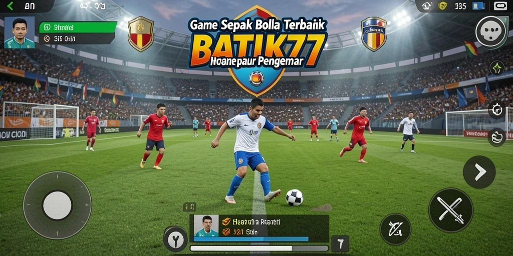Gameplay seru dalam BATIK77 dengan pemain beraksi di lapangan.