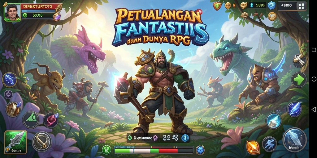 Gameplay seru dengan berbagai tantangan dalam DIREKTURTOTO.