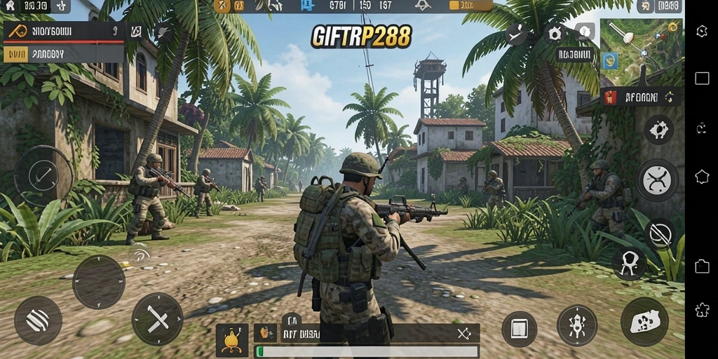 Screenshot utama GIFTRP288 menampilkan gameplay Simulation yang menarik.