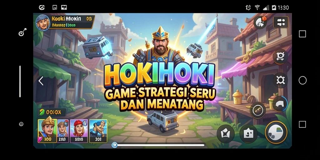 Tampilan gameplay menantang dan strategis di HOKIHOKI.
