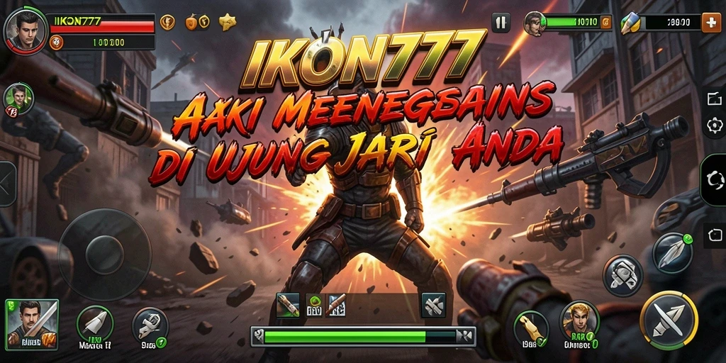 Tampilan gameplay menegangkan di IKON777 dengan aksi seru.