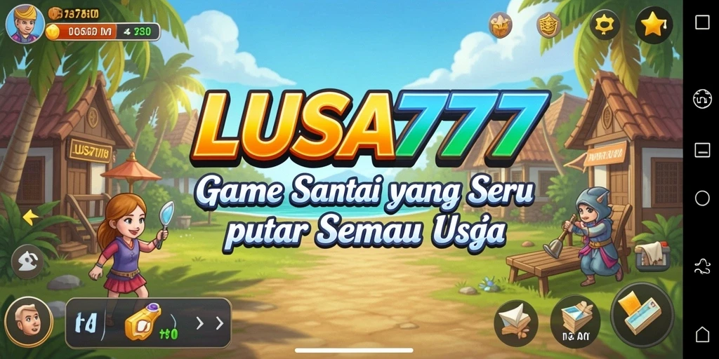 Tampilan gameplay LUSA777 yang menawan dan interaktif