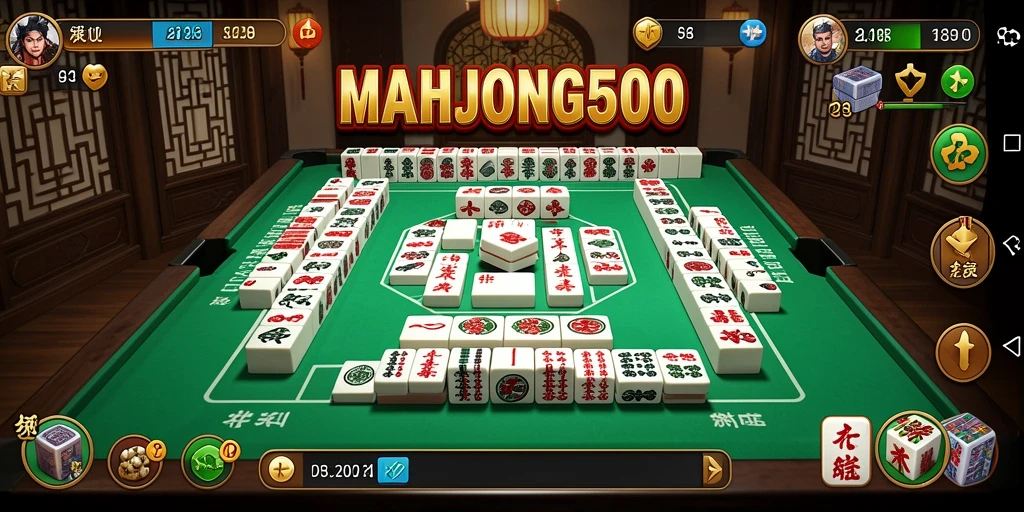 Screenshot gameplay MAHJONG500 menampilkan momen petualangan seru.