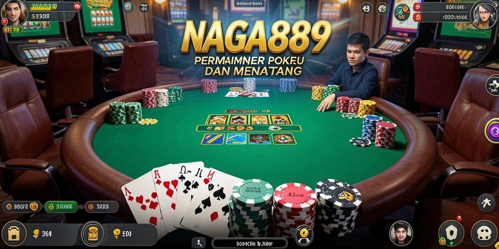 Gameplay seru dalam aplikasi Poker NAGA889 yang menantang.