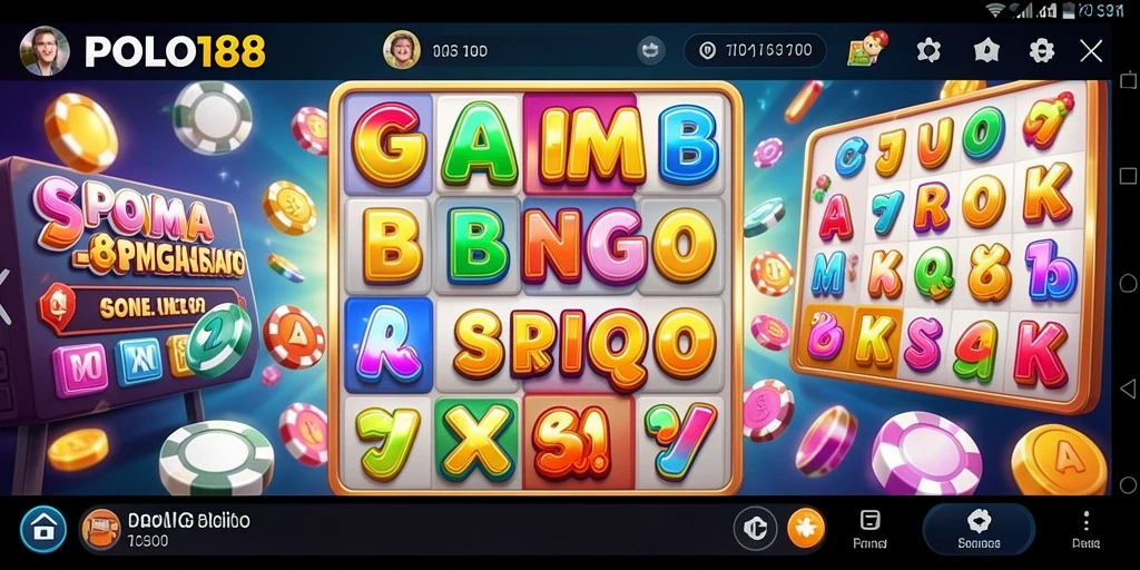 Tampilan gameplay seru dalam permainan Bingo POLO188.