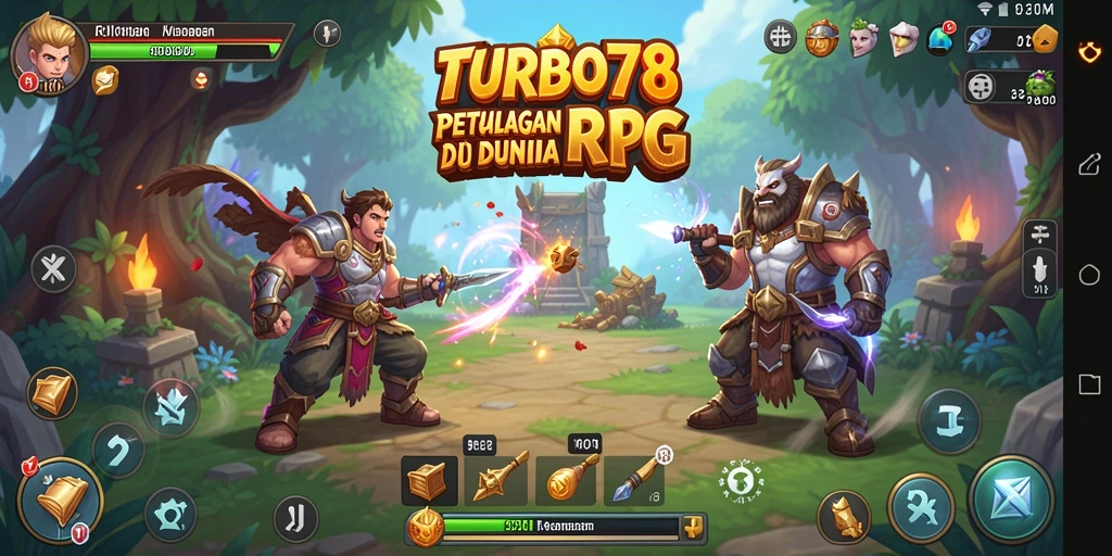 Gameplay seru TURBO78 dengan grafis menakjubkan dan pertarungan mendebarkan.