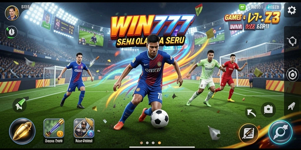 Tampilan utama gameplay WIN777 yang seru dan menegangkan.